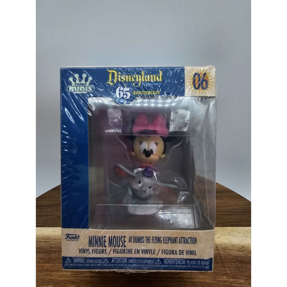 Funko Minis Disneyland 65th Anniversary Minnie Mouse On Dumbo Ride 06 NIB
